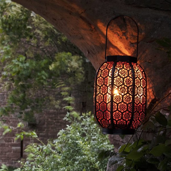 Moroccan Lamps & Lightings Black Copper Beautiful Shadow Effects Tamrapatra