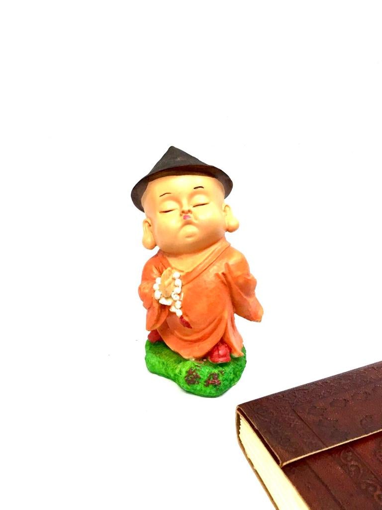 Designer Spiritual Monks Orange Designed To Suit Every Corner From Tamrapatra