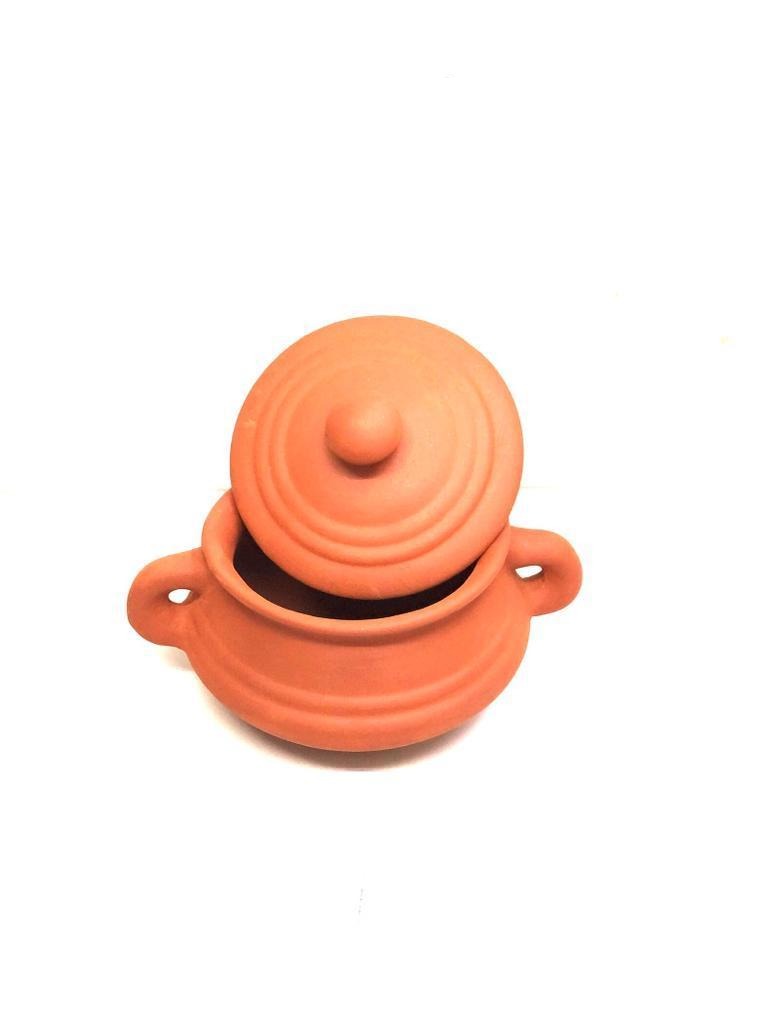 Patila Handi With Handles Handcrafted Earthen Cooking Vessels Tamrapatra