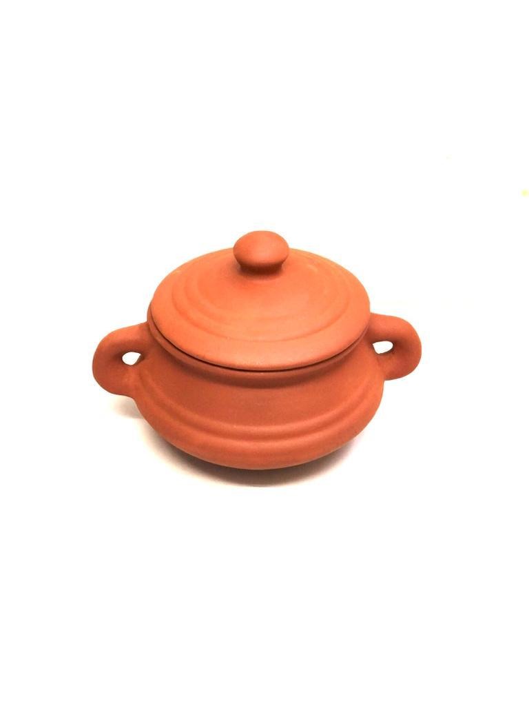 Patila Handi With Handles Handcrafted Earthen Cooking Vessels Tamrapatra
