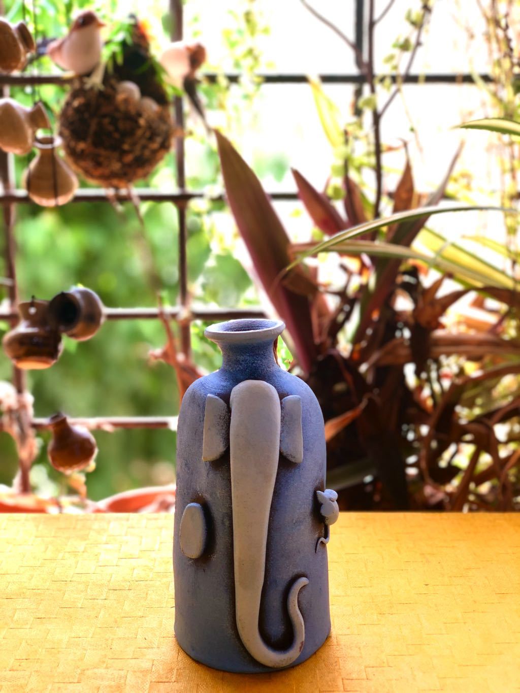 Ganesh Rat Pots Unparalleled Pottery Cool Colours Tamrapatra - Tamrapatra