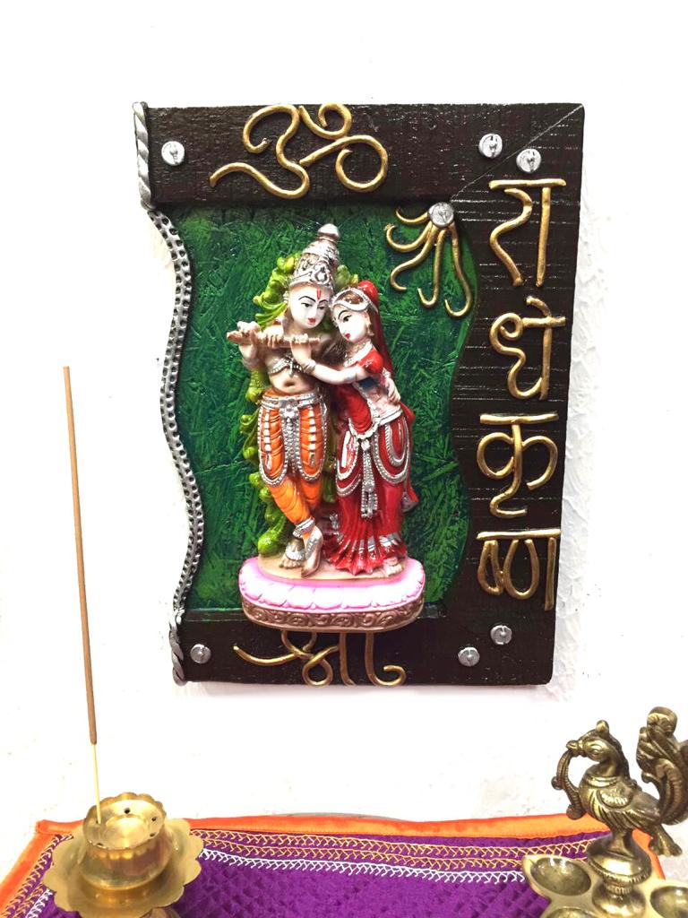 Radha Krishna Hanging Beautiful Couple Selection Home Gifting's Tamrapatra