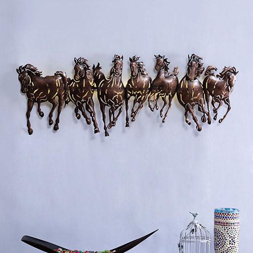 7 Horse Exclusive Metal Decoration For House Café Office Now At Tamrapatra