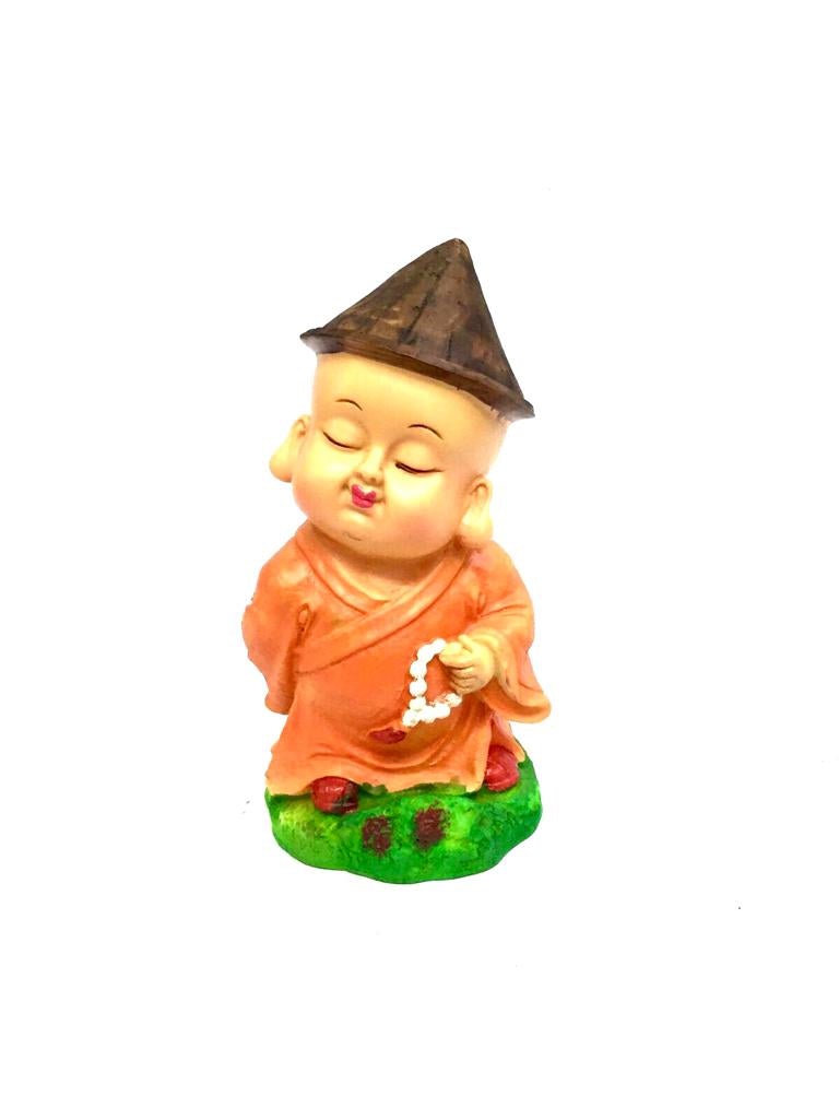 Designer Spiritual Monks Orange Designed To Suit Every Corner From Tamrapatra