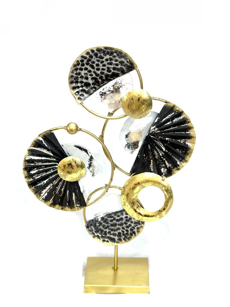 Metal Wall Showpiece Table Décor In Various Abstract Designs New From Tamrapatra