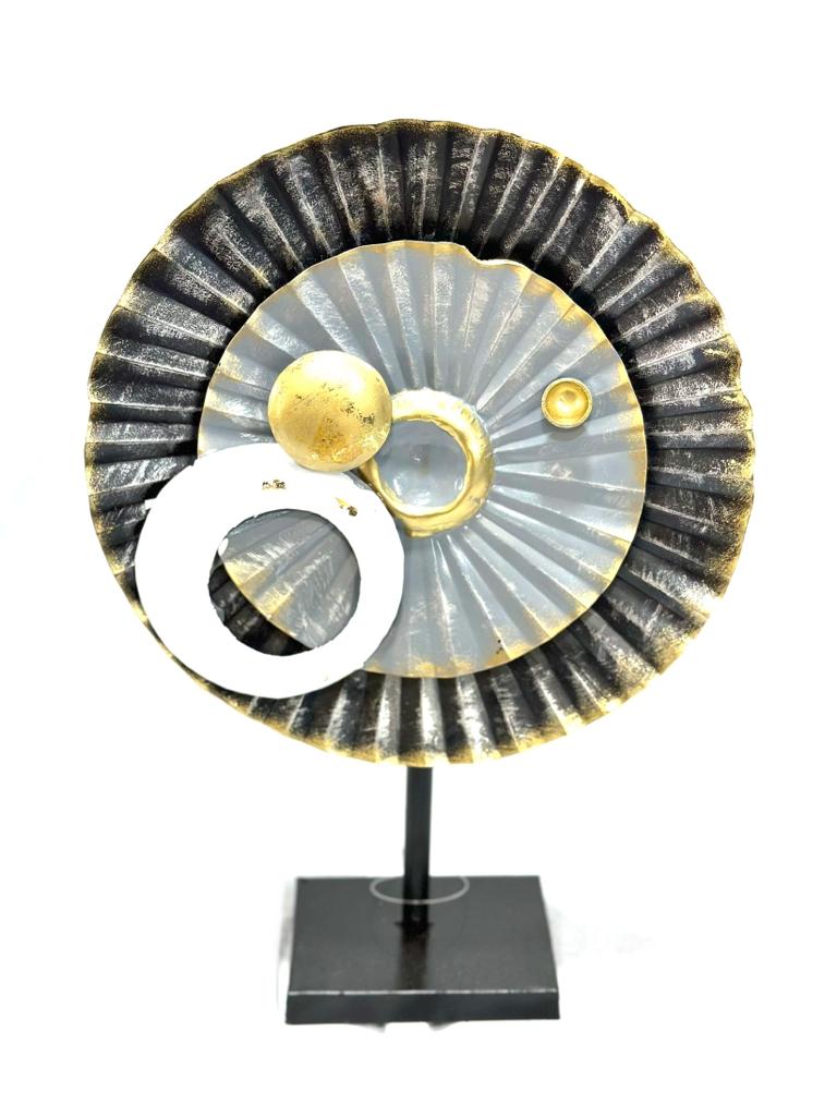 Metal Wall Showpiece Table Décor In Various Abstract Designs New From Tamrapatra