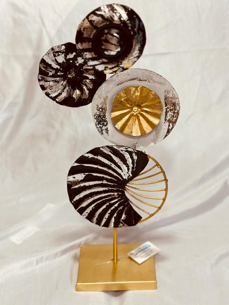 Metal Wall Showpiece Table Décor In Various Abstract Designs New From Tamrapatra