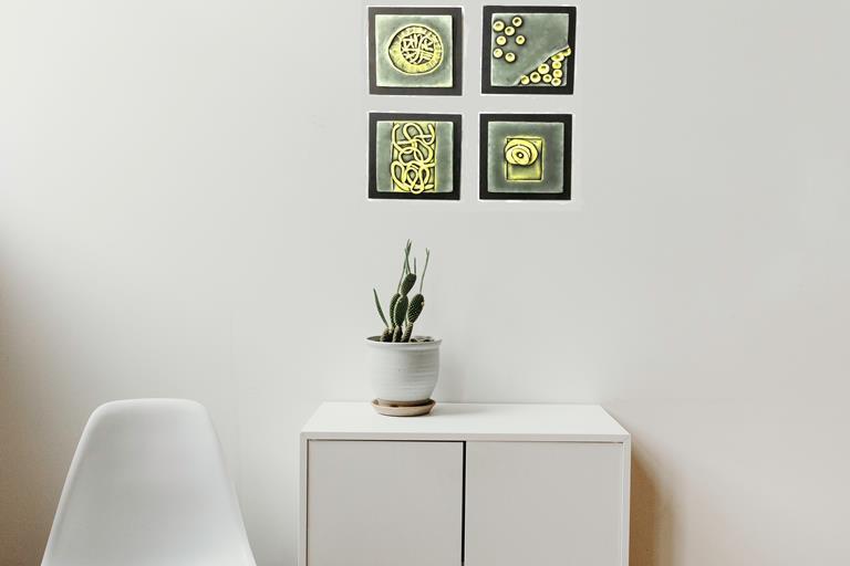 Nature Inspired Terracotta Square Plates Designed To Be Eccentric By Tamrapatra
