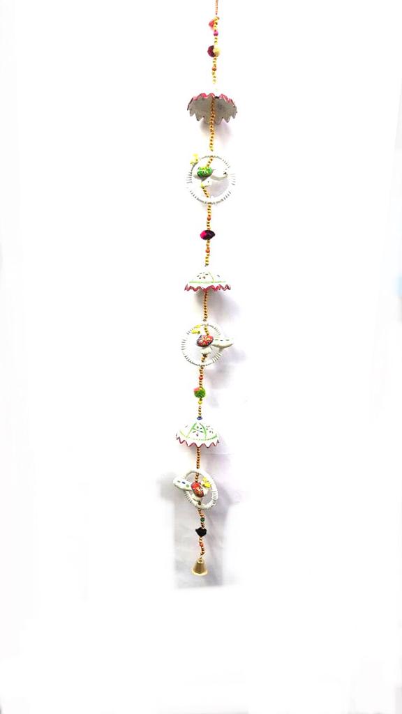 Classy White Danglers Suits Every Home Traditional Handcrafted Gifts Tamrapatra