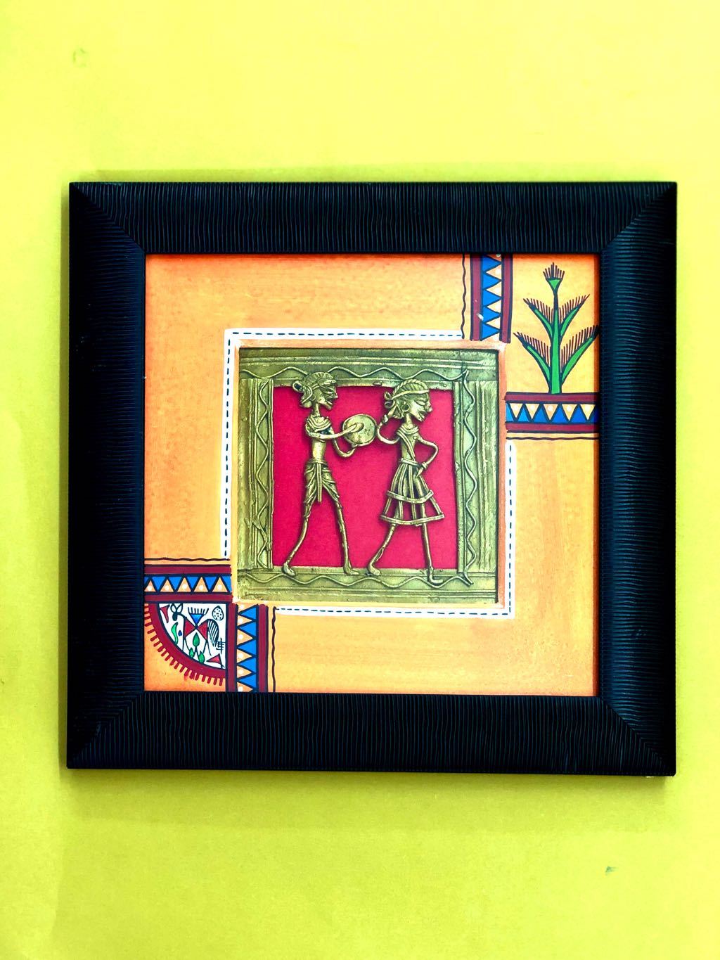 Indian Tribals Warli Dhokra Wall Frame Multiple Options Tamrapatra - Tamrapatra