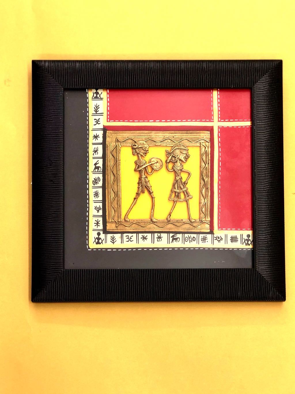 Indian Tribals Warli Dhokra Wall Frame Multiple Options Tamrapatra - Tamrapatra