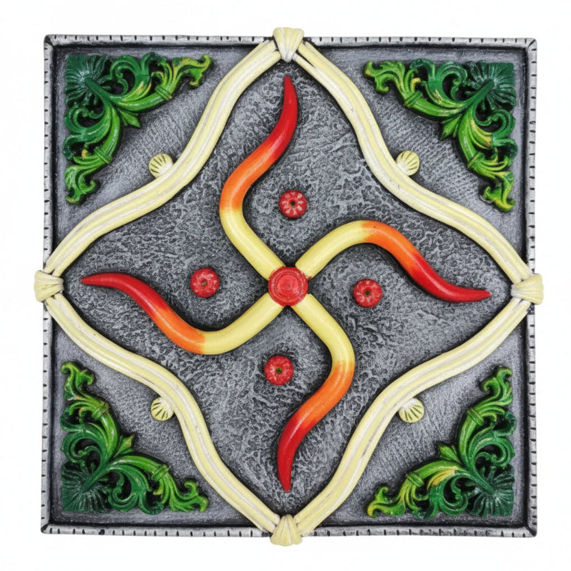 Attractive Design Surya With Om Resin Wall Artwork Sun Decor Tamrapatra - Tamrapatra