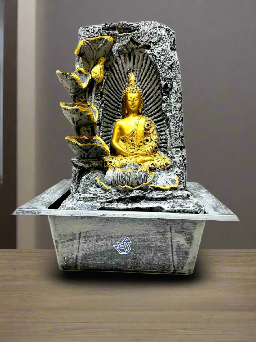 Buddha Water Fountain Exclusive Collectible Nature Inspired Decor By Tamrapatra