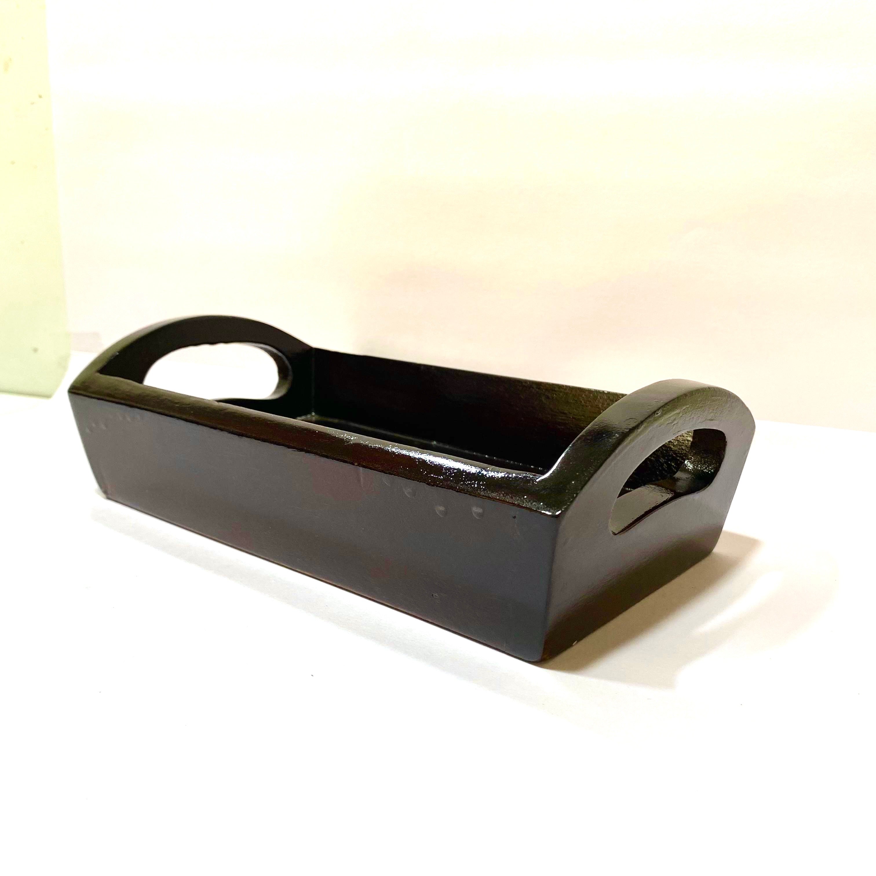 Flower Designed With Blue Pottery Tiles Handcrafted Kitchen Utility By Tamrapatra