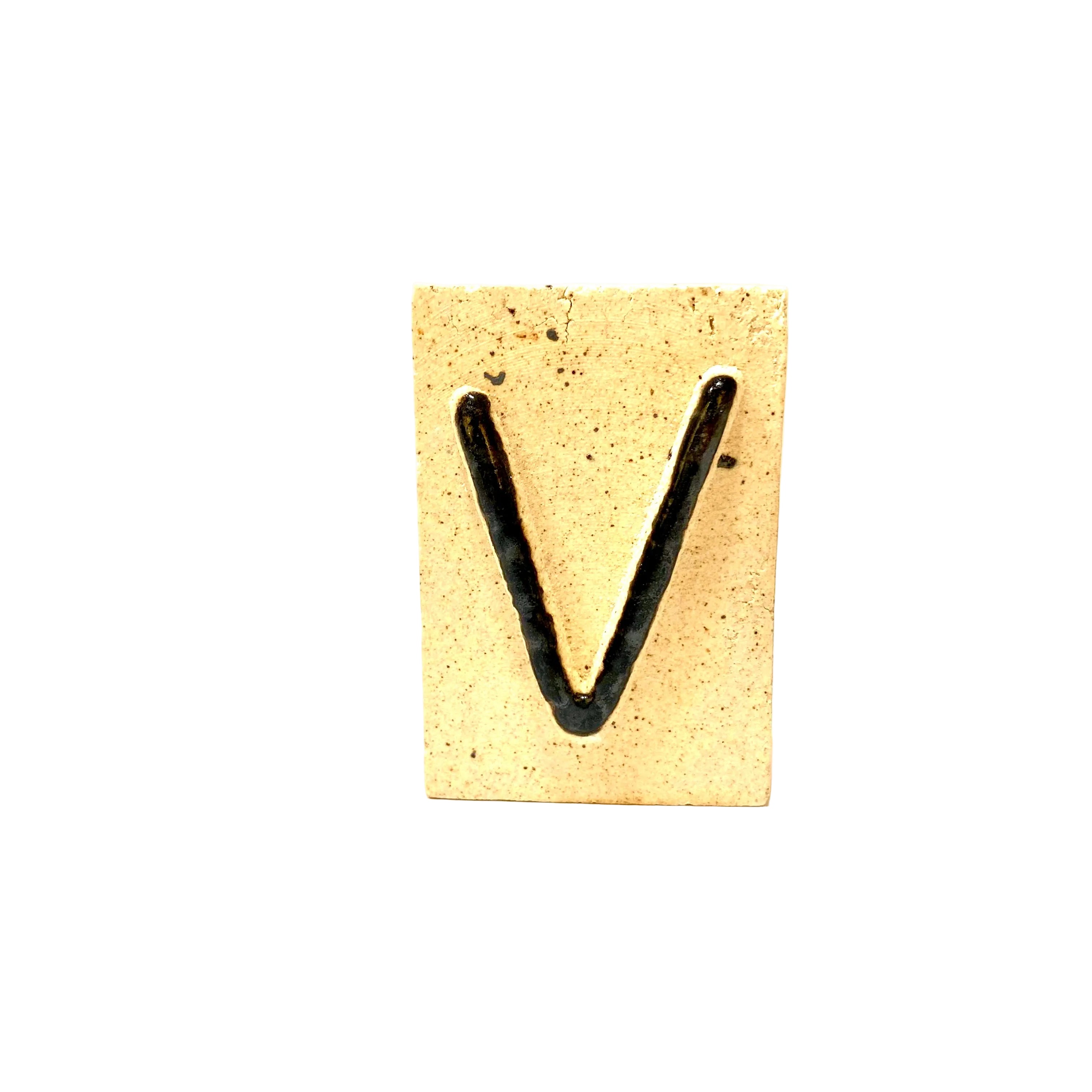 Alphabets Numbers Fillers For Ceramic Name Plate Handcrafted From Tamrapatra - Tamrapatra