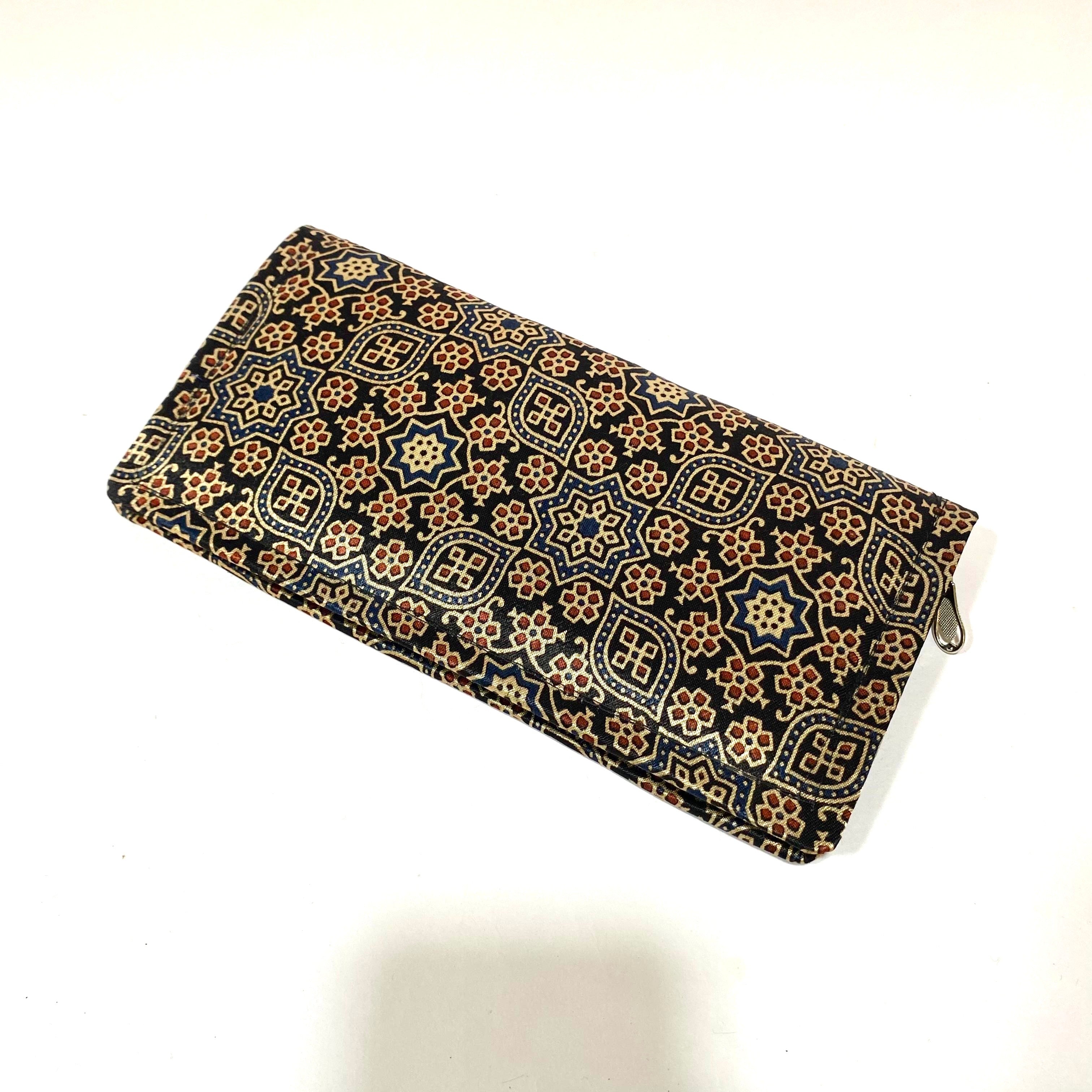 Traditional Indian Print On Purse Clutch For Keeping Your Valuables By Tamrapatra