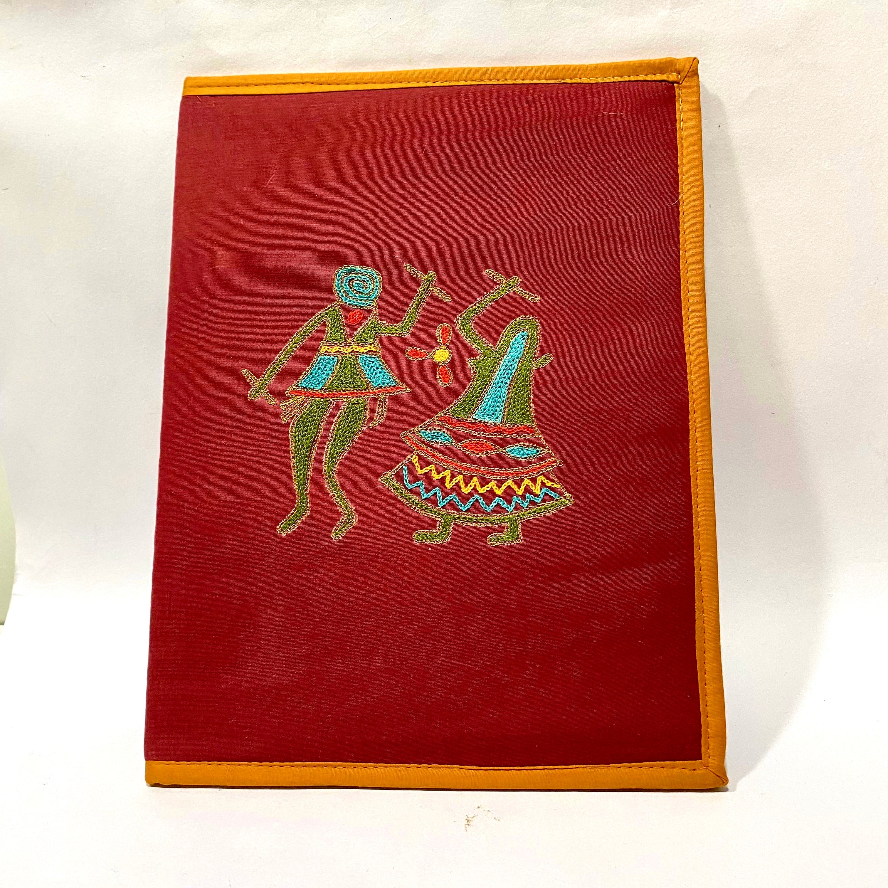 Embroidery Handmade Files To Store Documents Ethnic Collection By Tamrapatra