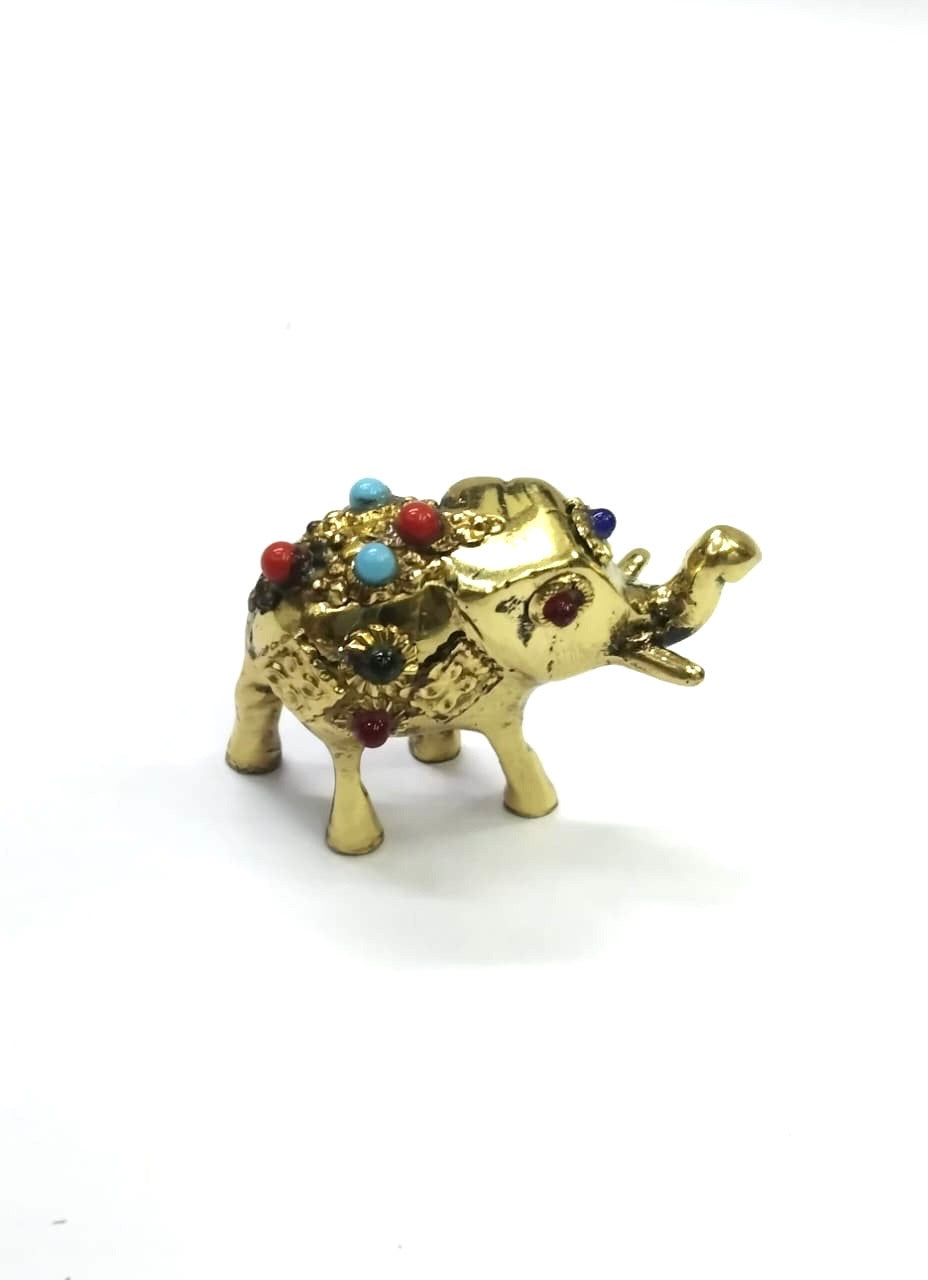 Elephant Brass Animal Collectible Mighty Lovely Gifts Handcrafted By Tamrapatra