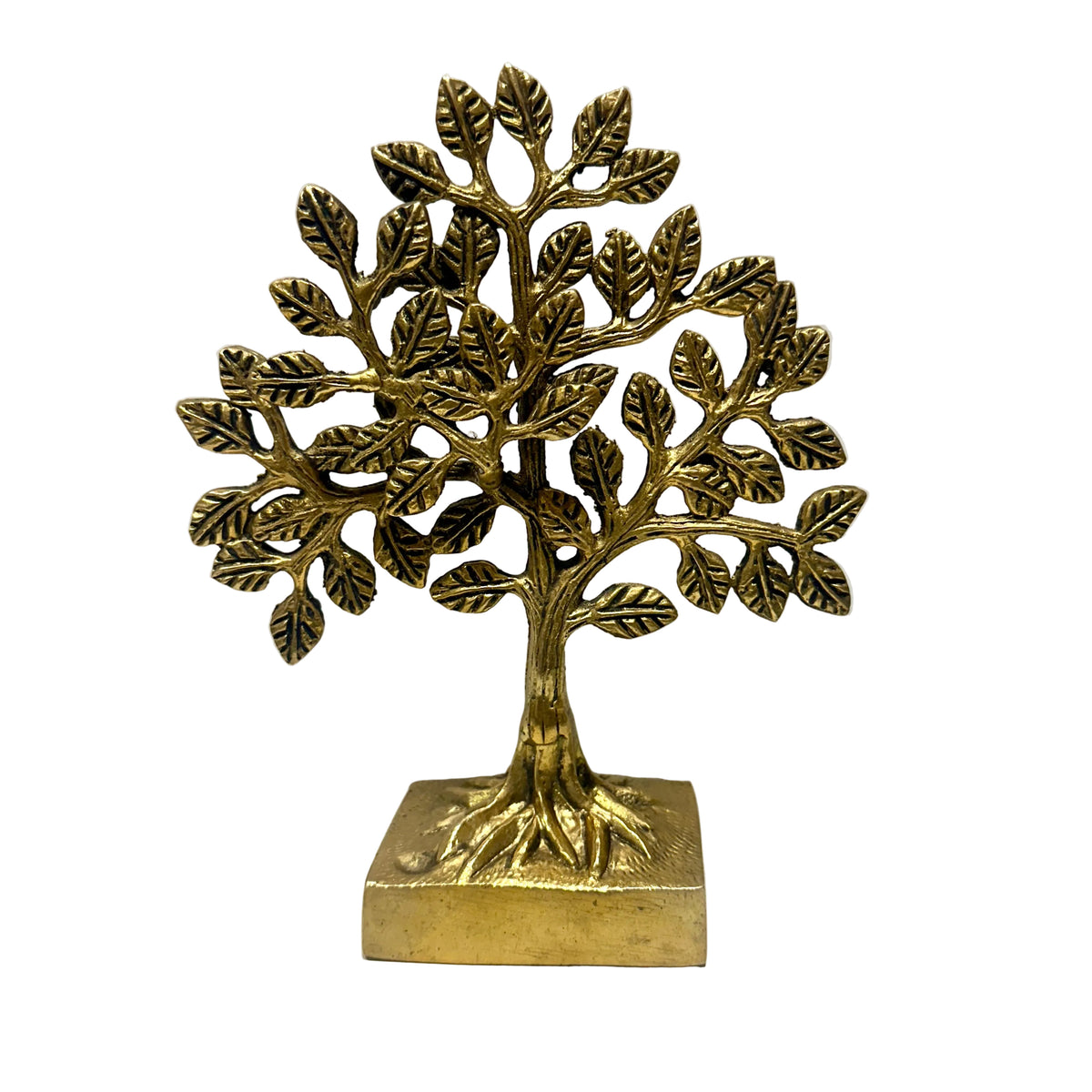 Brass Tree With Birds Handmade With Precision Decorate Space By Tamrapatra - Tamrapatra