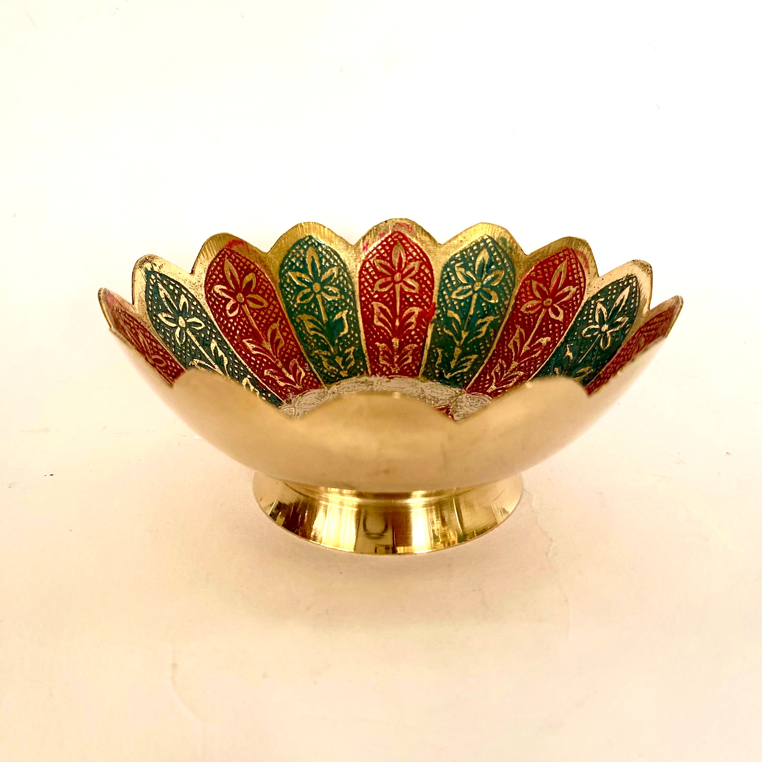 Brassware Serving In Royal Traditional Style Exclusive Bowls Designs By Tamrapatra - Tamrapatra