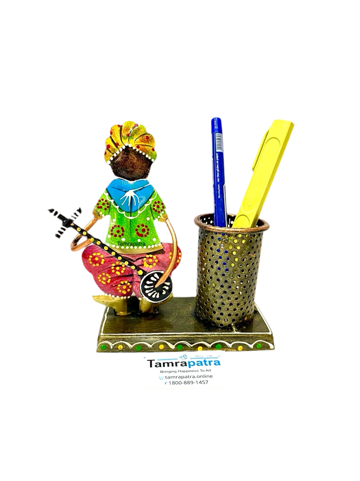 Indian Classic Musician Pen Holder Best Gifting Ideas For Office Tamrapatra