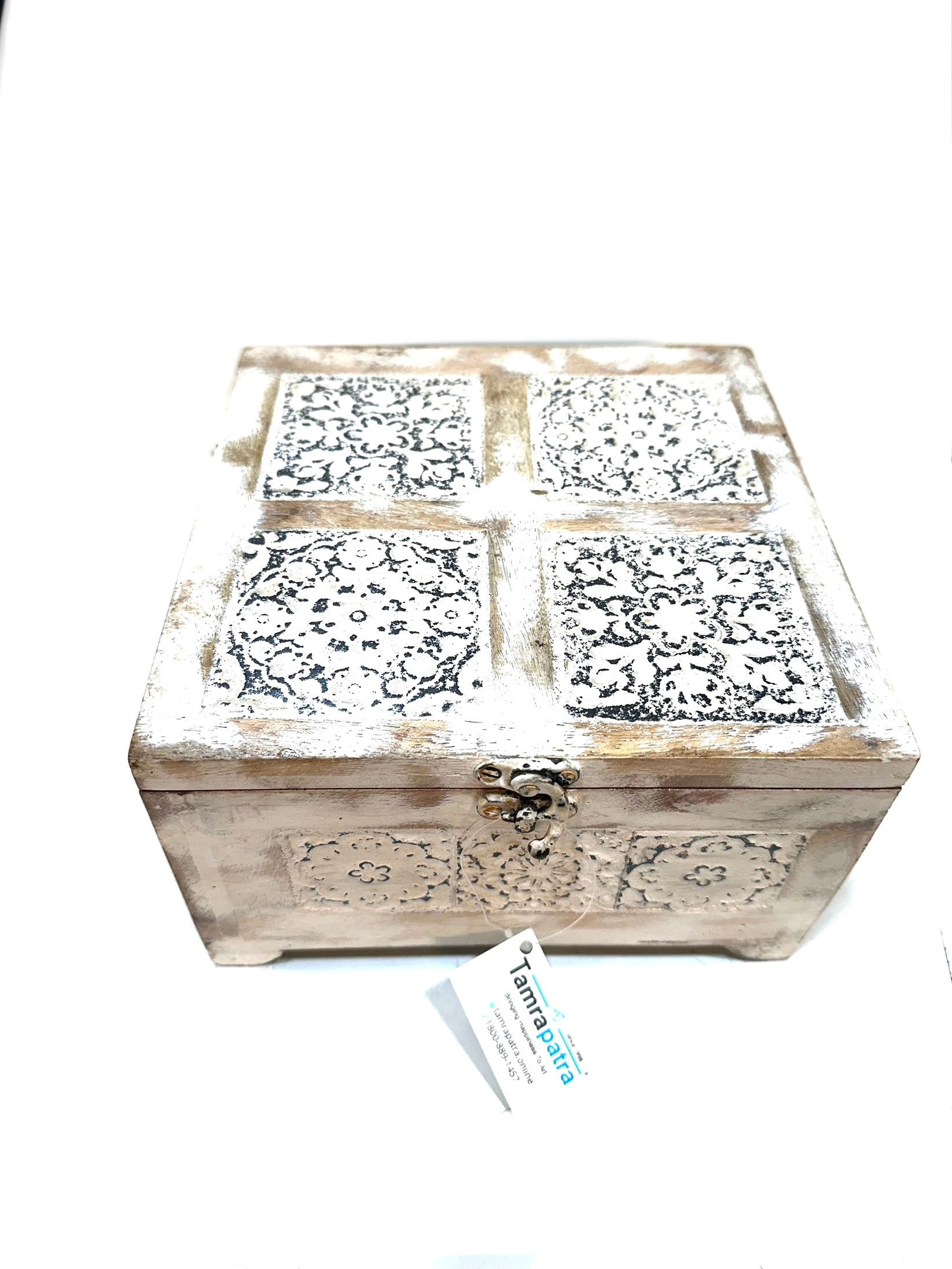 Wooden Drawer Box Store Your Valuables In Antique Rustic Creations By Tamrapatra