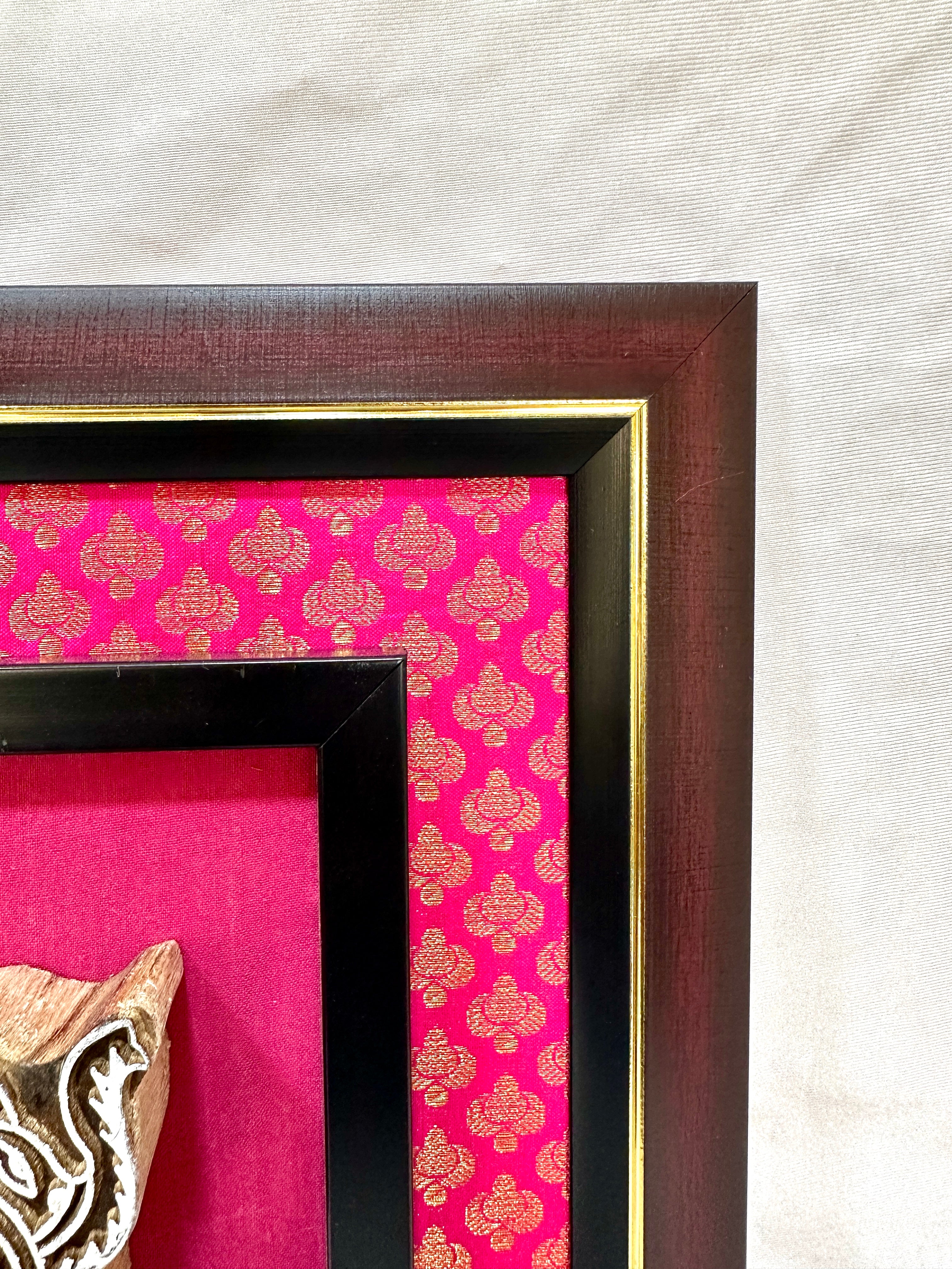 Wooden Block Frames In Intriguing Designs Wall Art Hangings From Tamrapatra