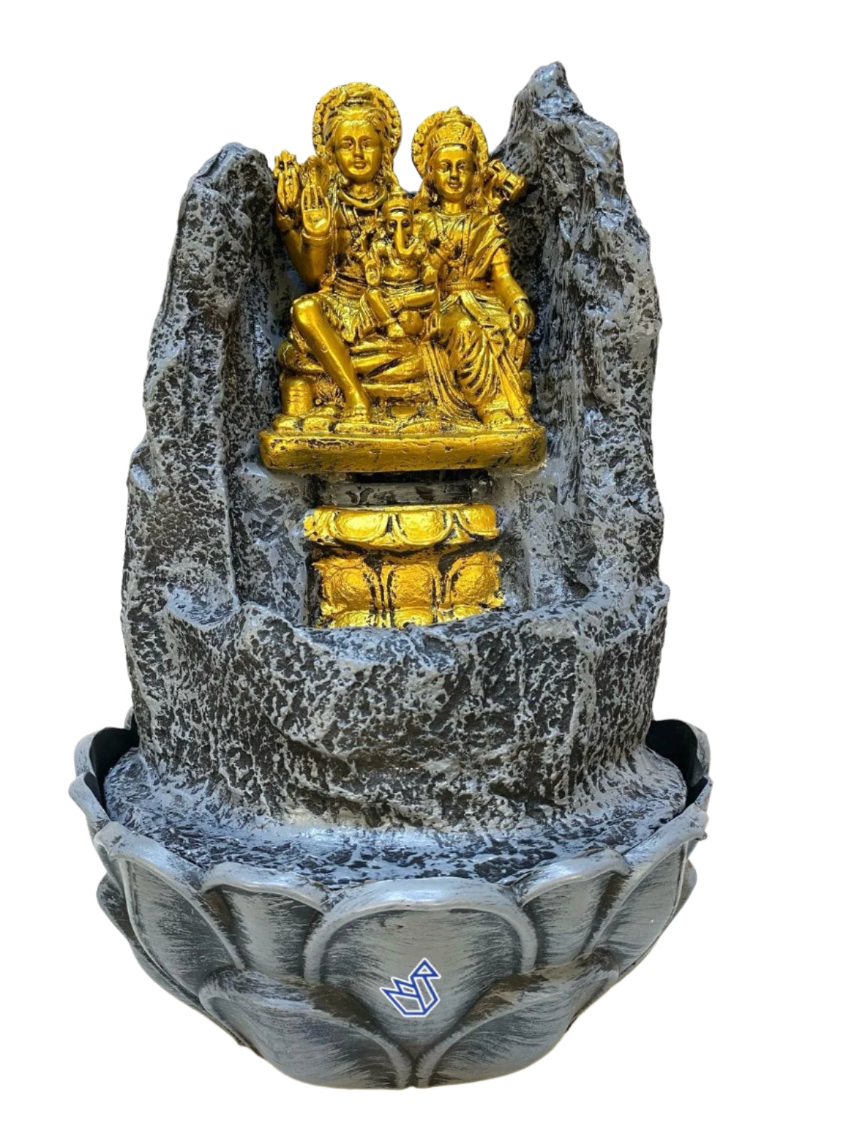 Shiv Family Theme Water Fountain Auspicious Vastu Gifts From Décor Tamrapatra