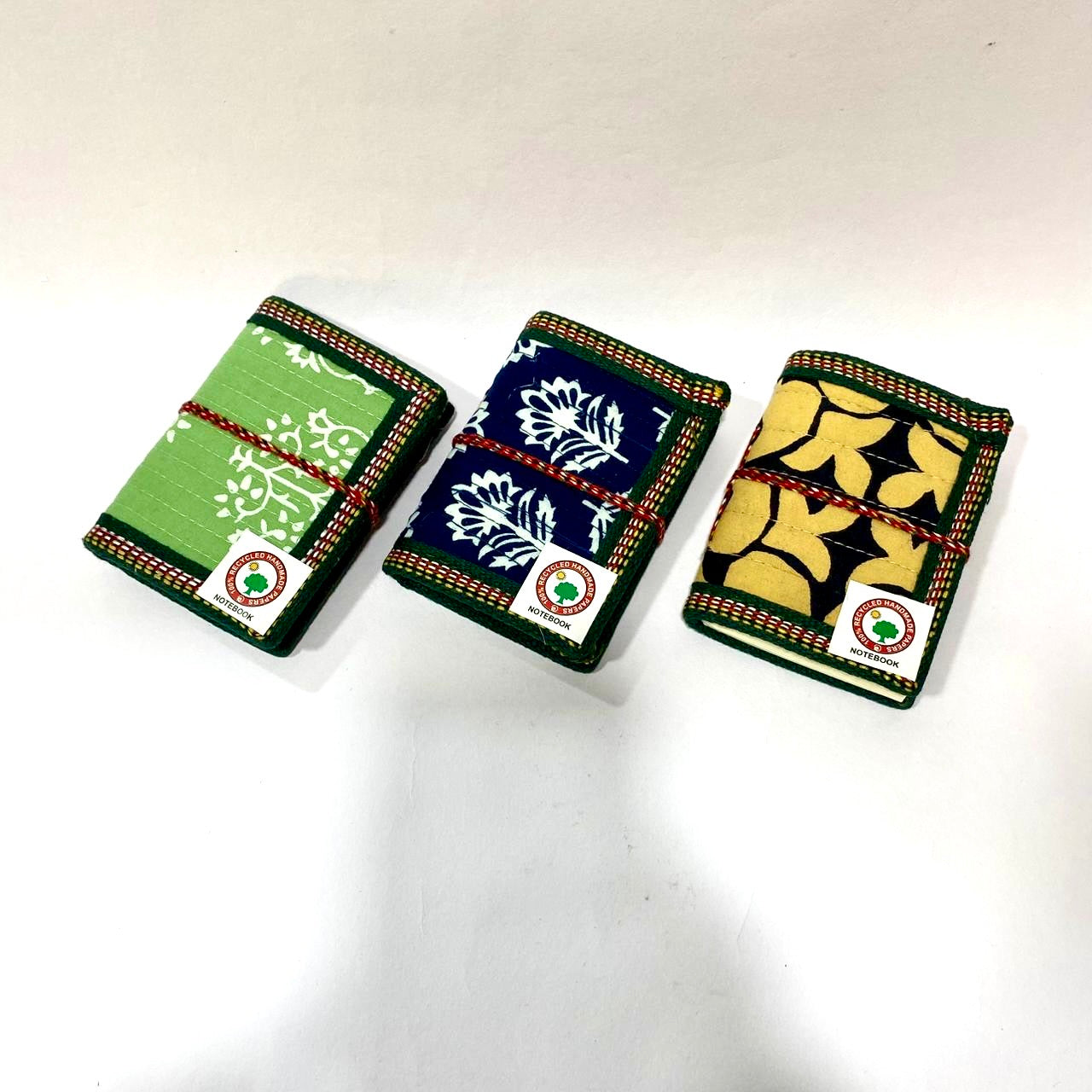 Cloth Wrapped Diary Eco Friendly Gifts Souvenir Pocket Size From Tamrapatra