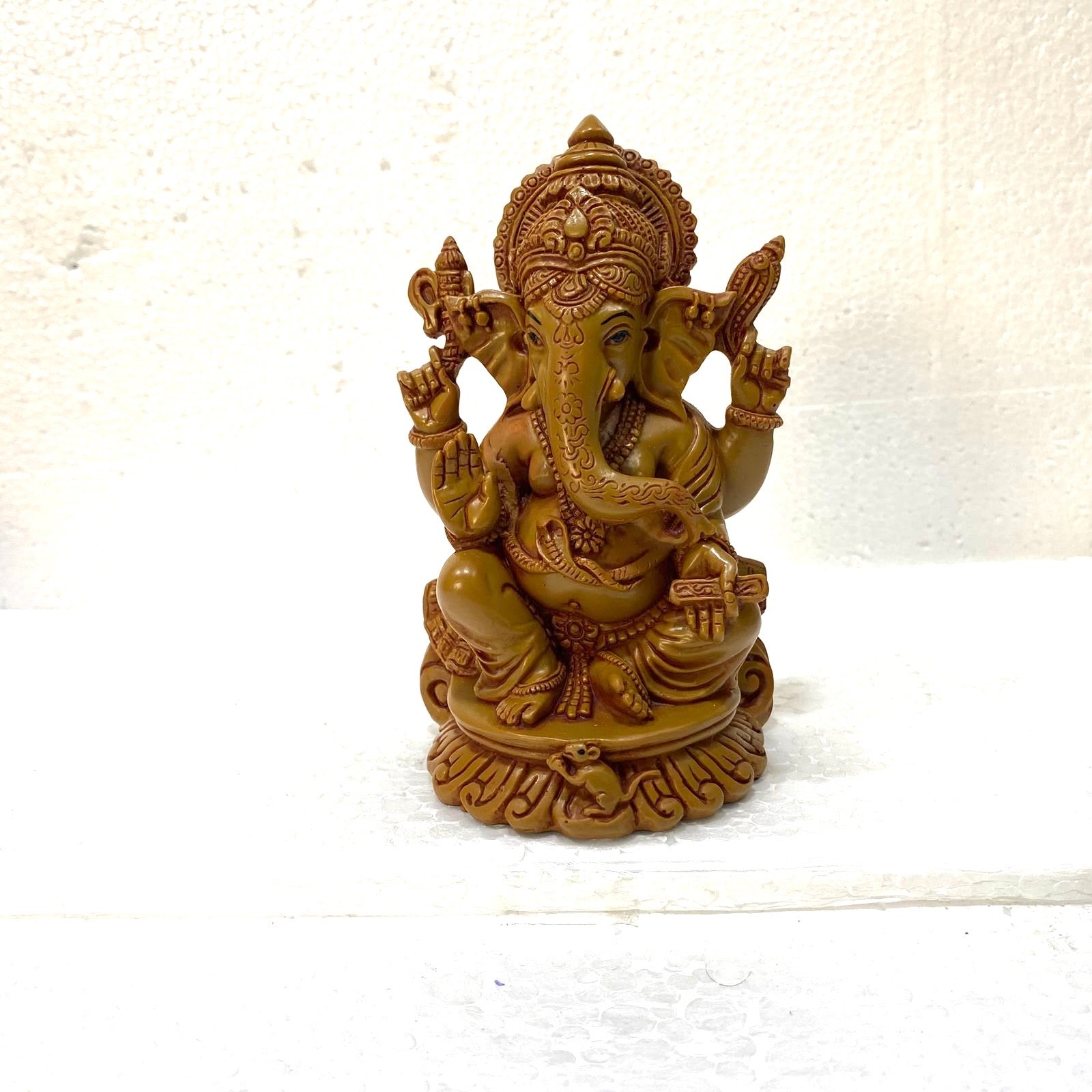Resin Spiritual Collection "Wooden Effect" Exclusive Artwork From Tamrapatra