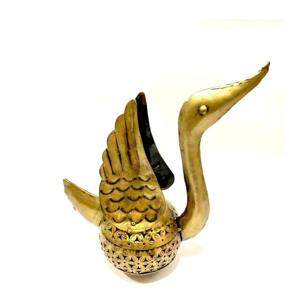 Swan Pair Lucky Vastu In Wide Range Of Metal Tealight Holder Gifts By Tamrapatra