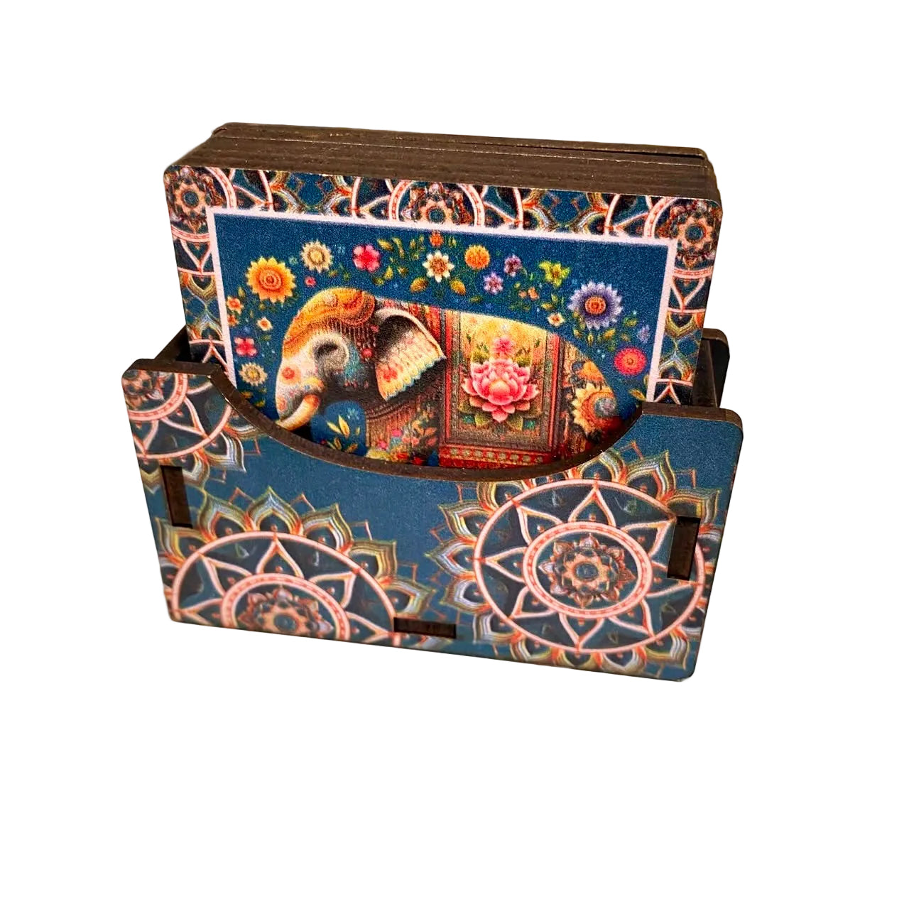 Tea Coasters In Various Indian Theme Kitchen Accessories Exclusively At Tamrapatra