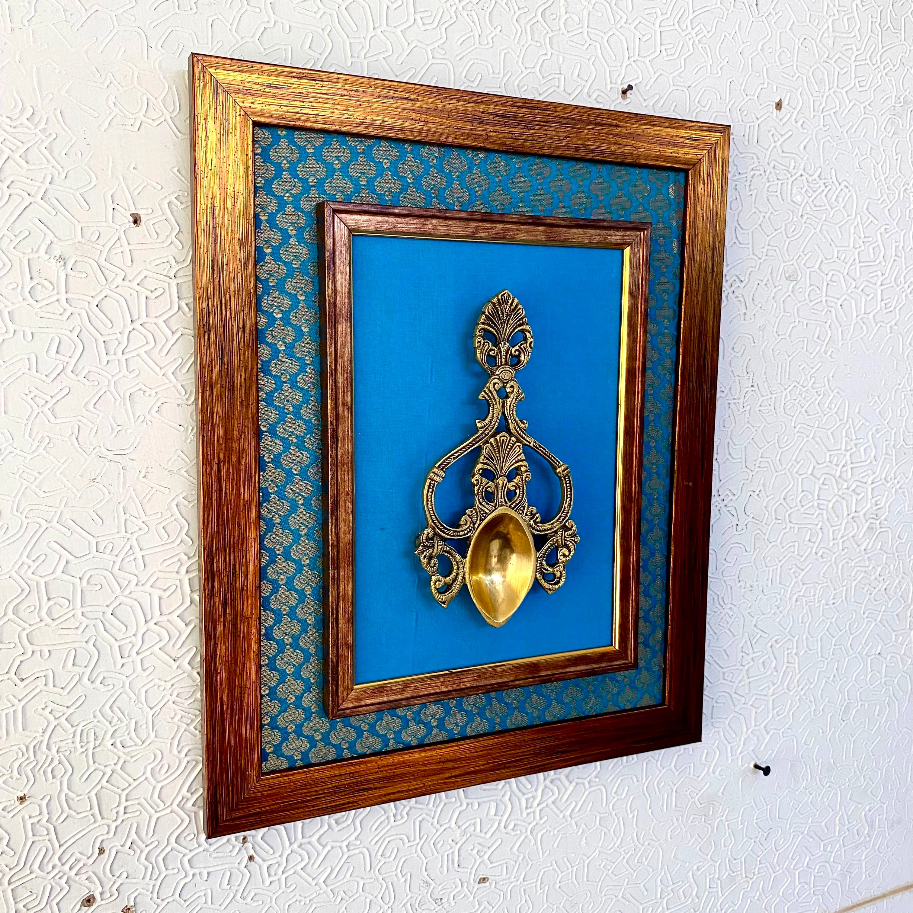 Exclusive Spoon Design Handcrafted Brass Frames For Home Office By Tamrapatra