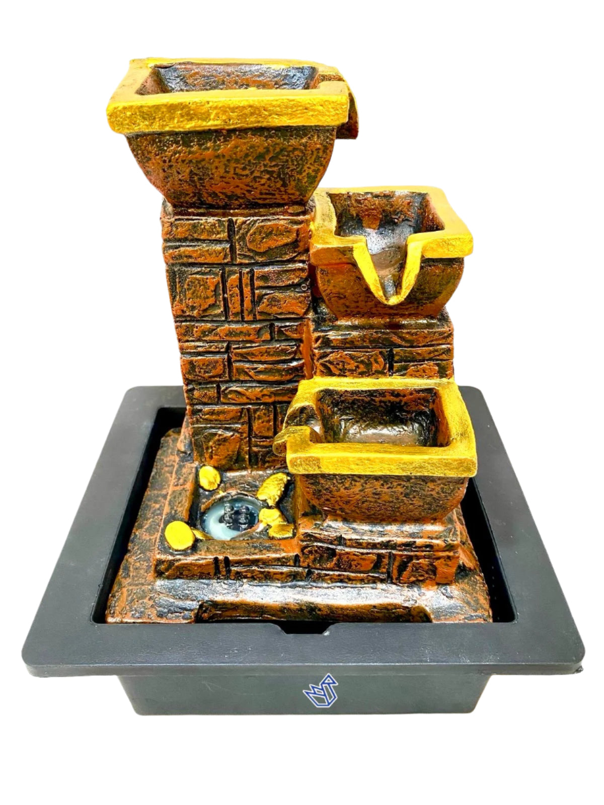 Water Fountain Inspired From Traditionally Indian Village Various Shades Tamrapatra