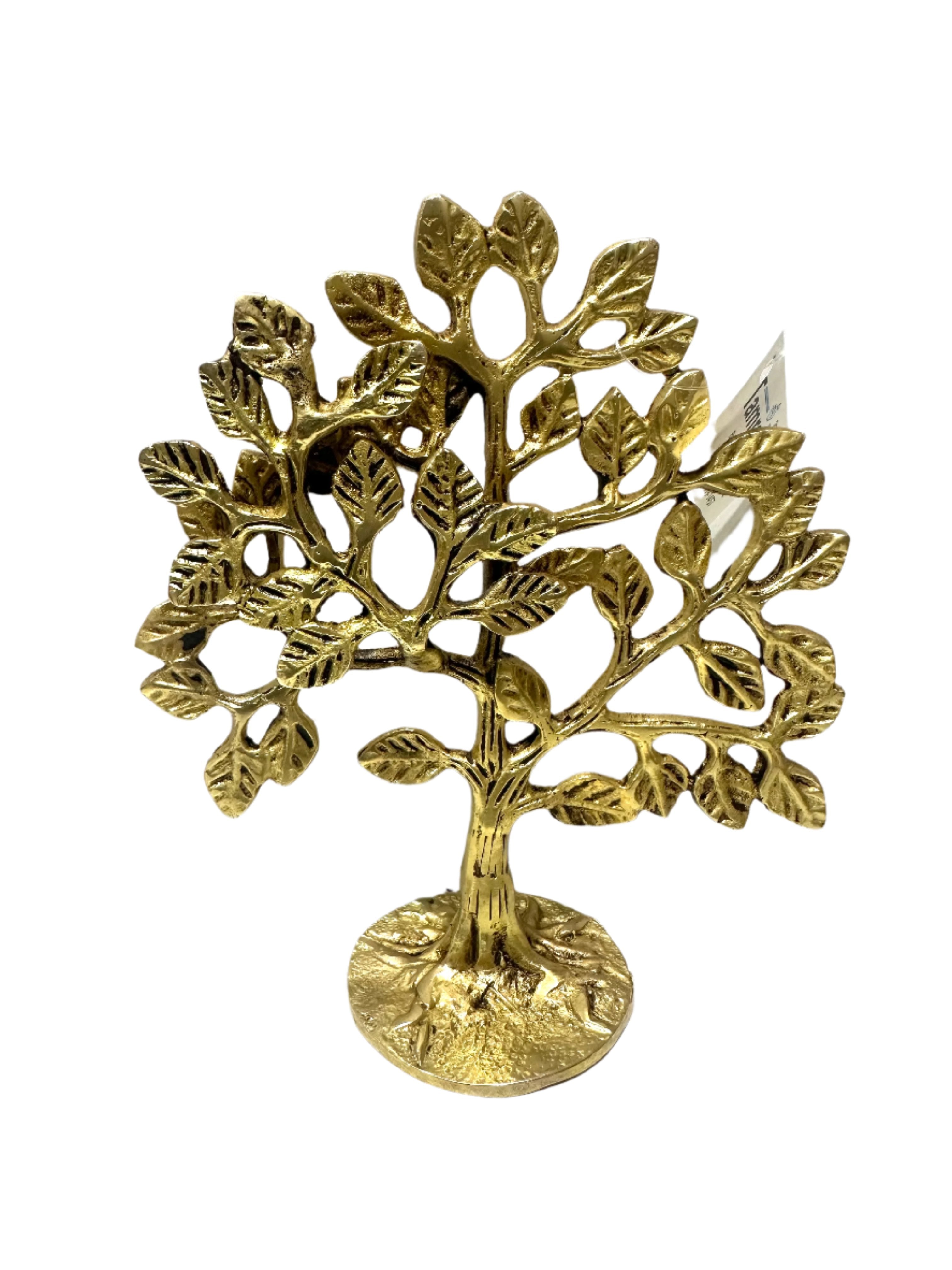 Brass Tree With Birds Handmade With Precision Decorate Space By Tamrapatra