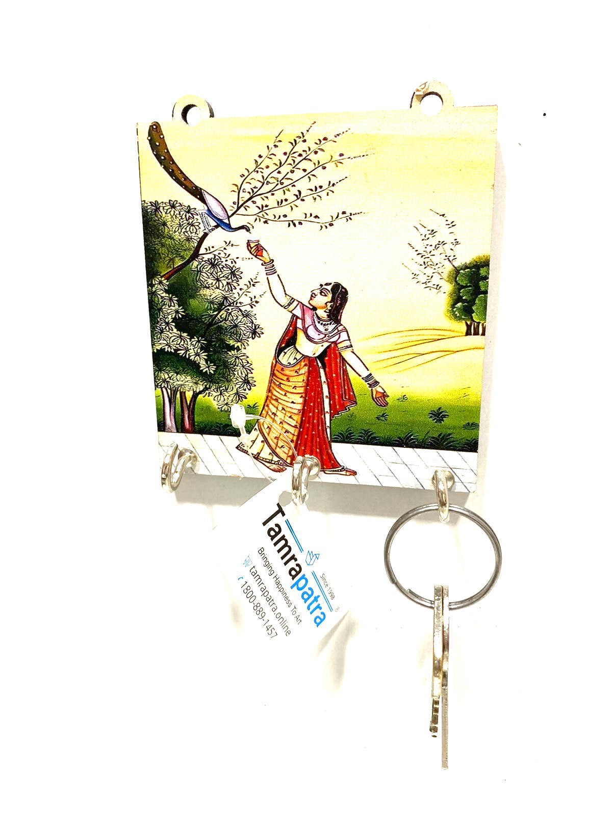 Various Concepts Of Indian Heritage Key Holders Collection MDF From Tamrapatra