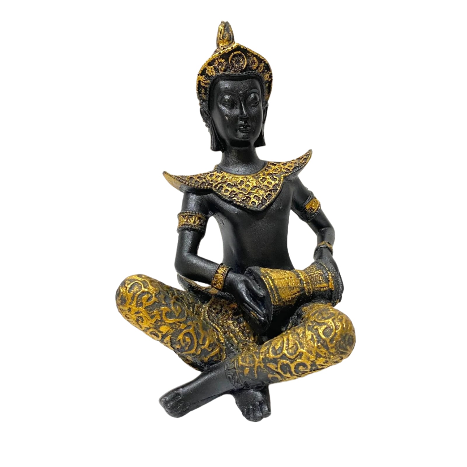 Modern Musicians Lady In Black Gold Holding Instruments Set Of 3 At Tamrapatra