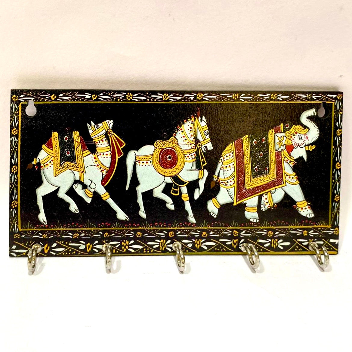 Various Concepts Of Indian Heritage Key Holders Collection MDF From Tamrapatra