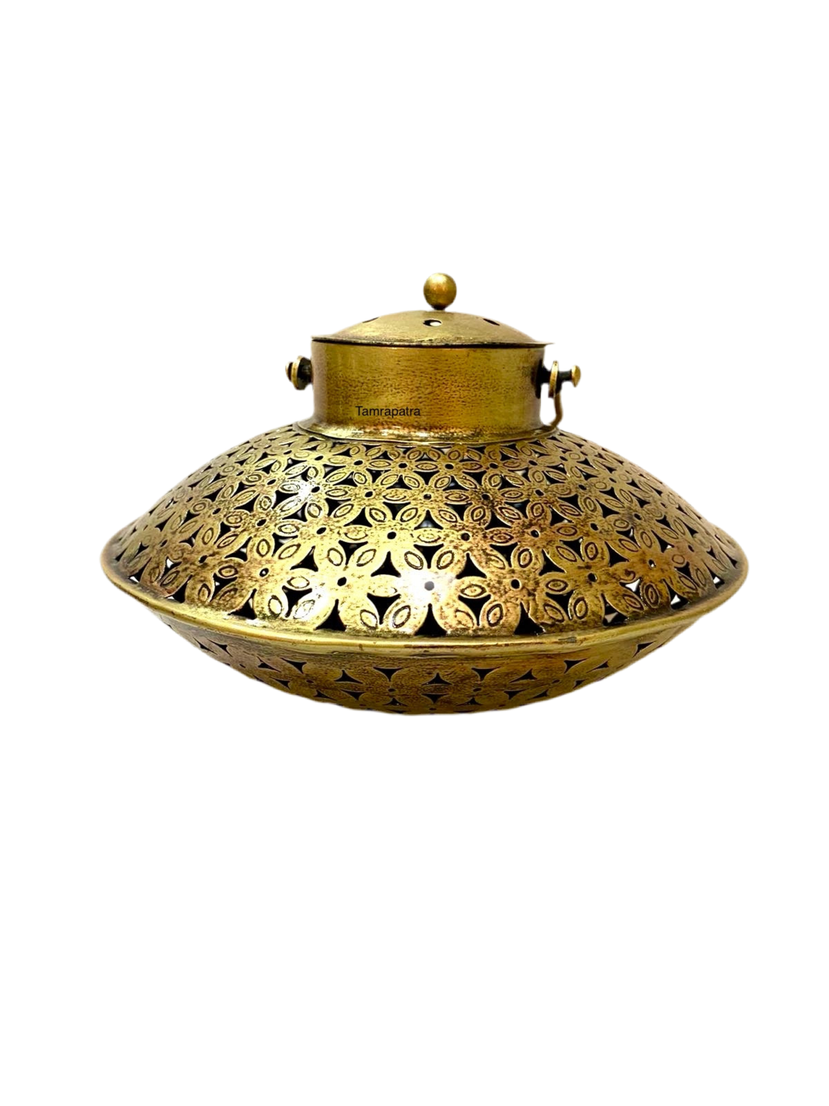 Handi Style Hanging Tea Light Holder Metal Lantern Vintage Art By Tamrapatra