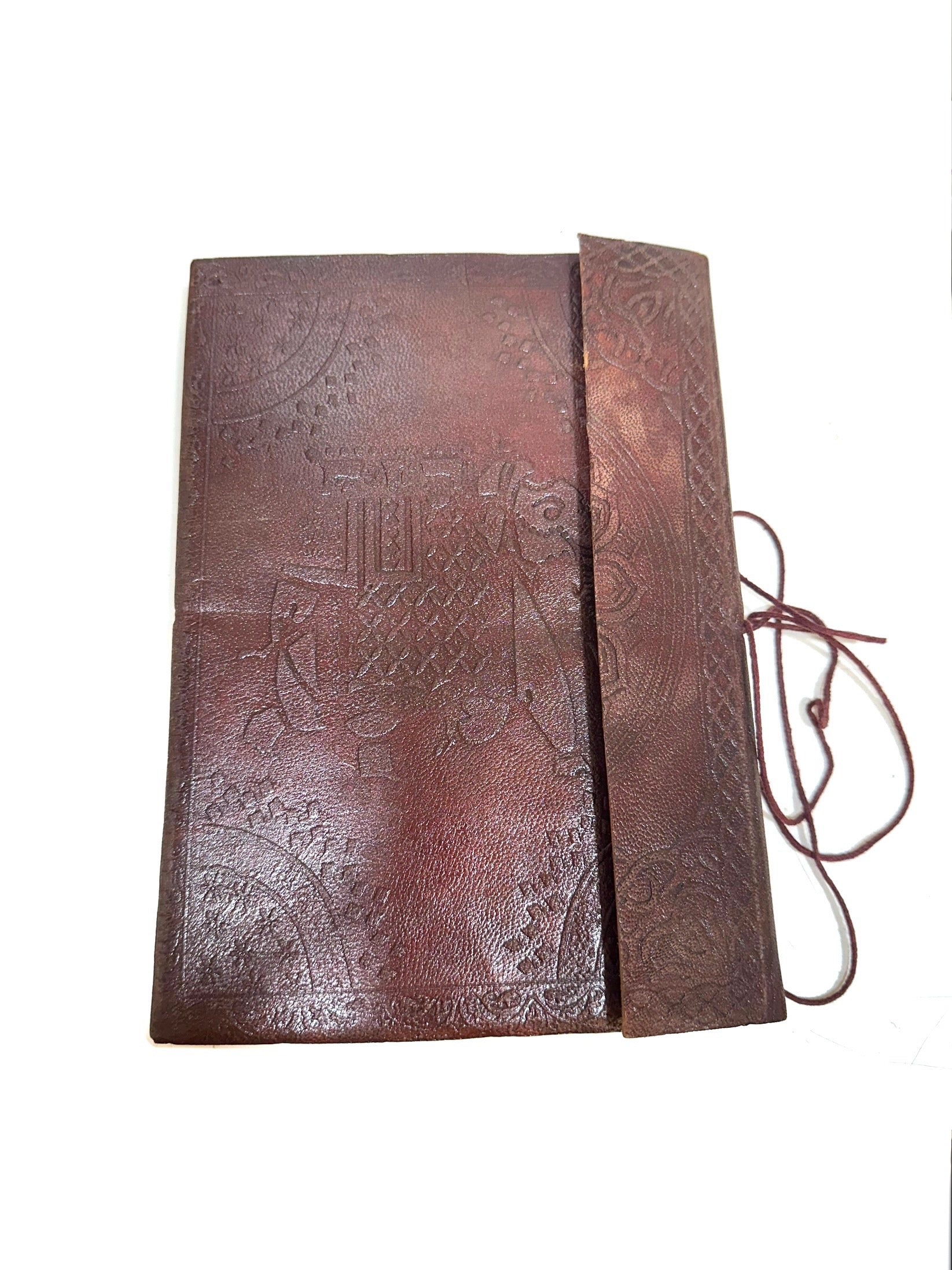 Big Premium Leather Stitched Diary For Professional Writers From Tamrapatra