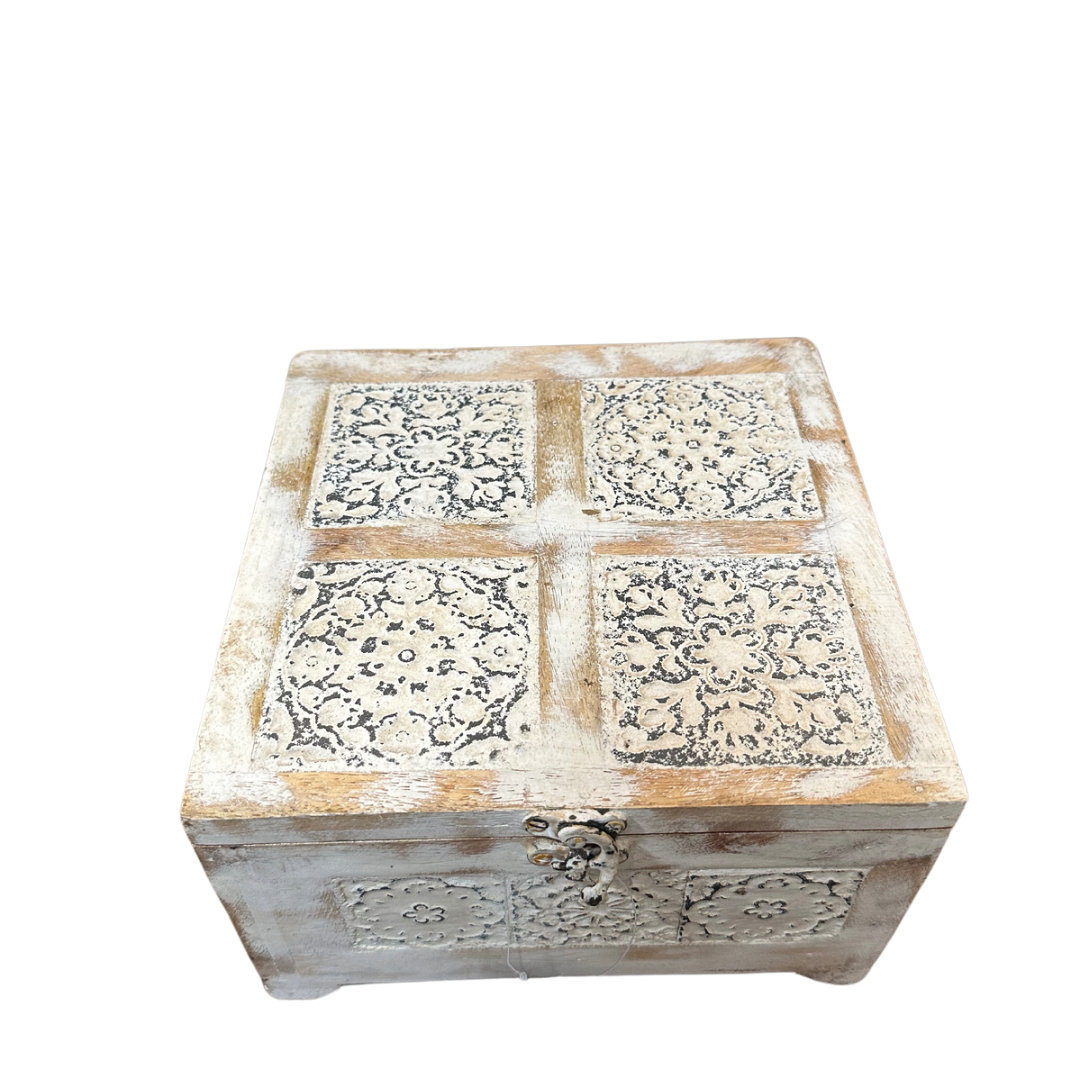 Wooden Drawer Box Store Your Valuables In Antique Rustic Creations By Tamrapatra