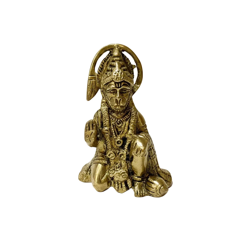 Lord Hanuman Brass Statue 'Companion Of God Rama' New Designs Tamrapatra
