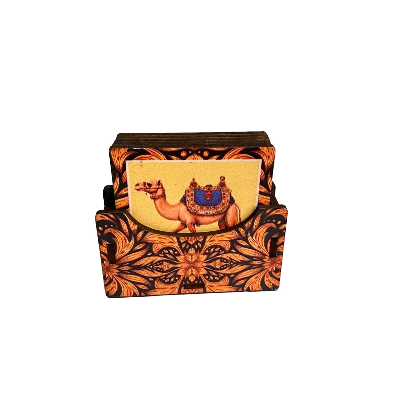 Tea Coasters In Various Indian Theme Kitchen Accessories Exclusively At Tamrapatra