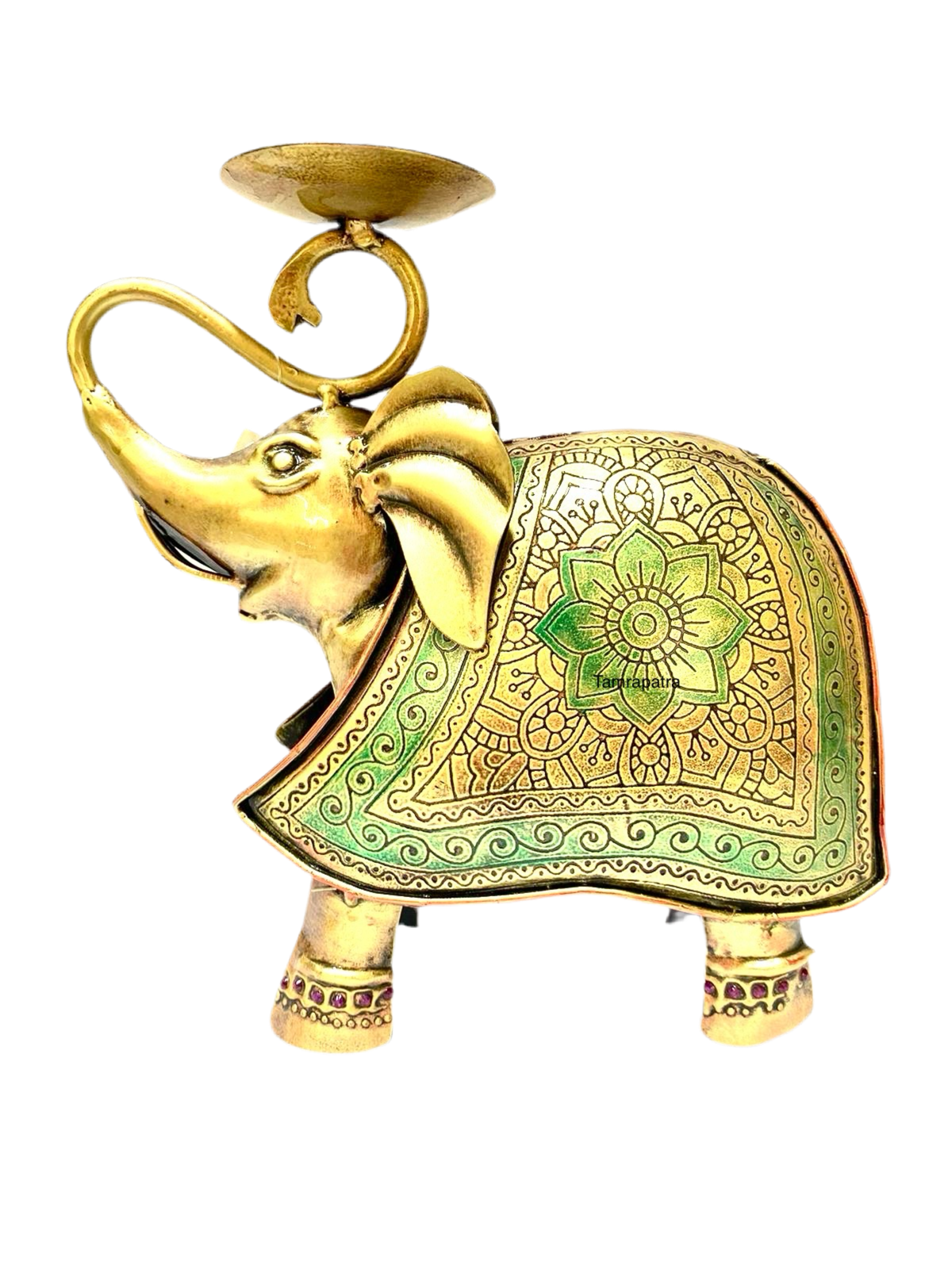 Metal Tea Light Iron Elephant Vintage Collection Premium Quality By Tamrapatra