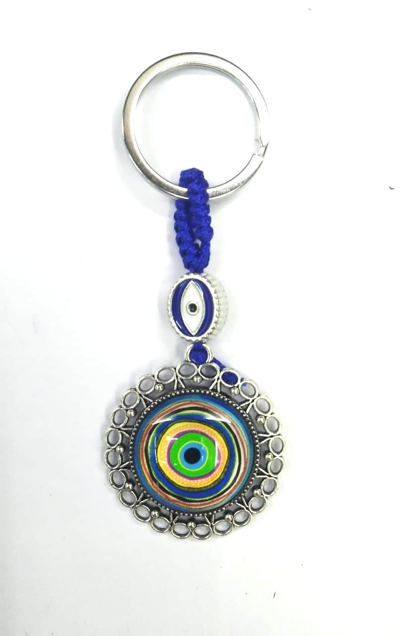 Evil Eye Various Designer Key Chains Metal Souvenirs Exclusively By Tamrapatra