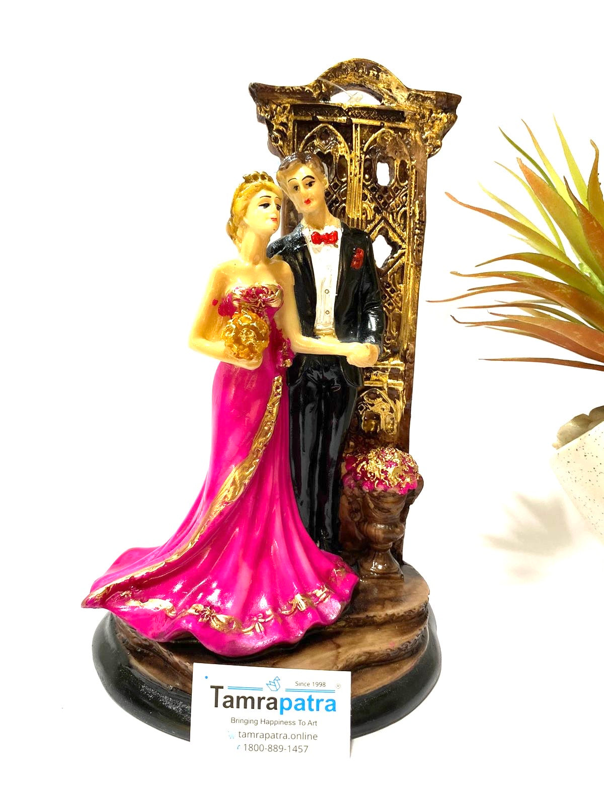 Couple Resin Art Gifts Anniversary Showpiece Marriage Collection By Tamrapatra