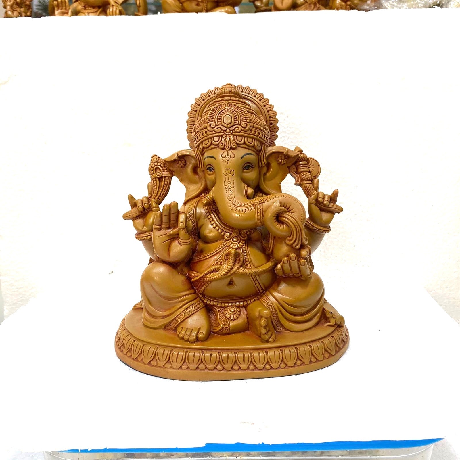 Resin Spiritual Collection "Wooden Effect" Exclusive Artwork From Tamrapatra