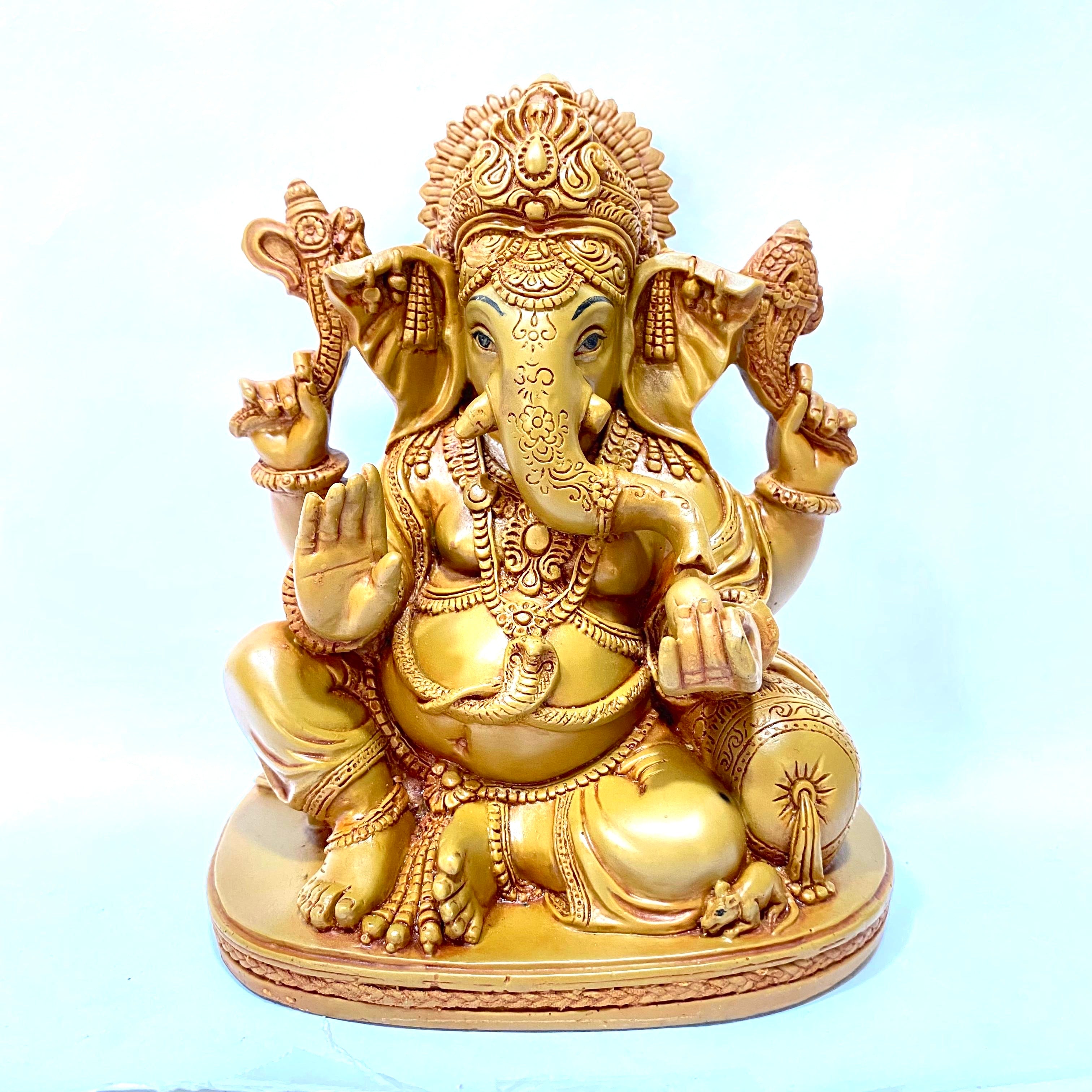 Resin Spiritual Collection "Wooden Effect" Exclusive Artwork From Tamrapatra