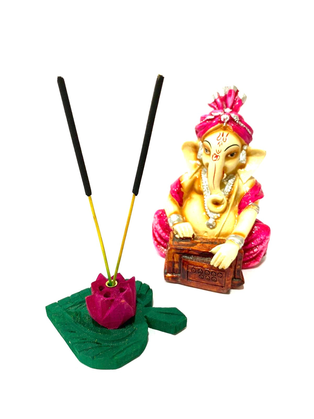 Wood Leaf Incense Stick in Various Color Options Pooja Accessories From Tamrapatra