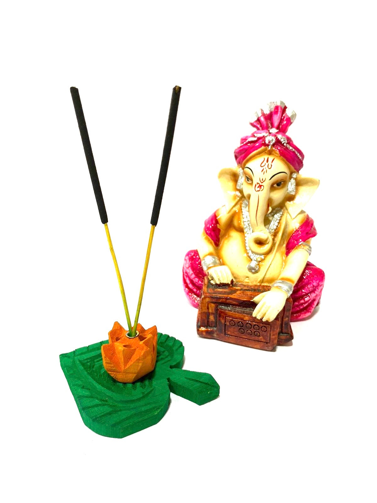 Wood Leaf Incense Stick in Various Color Options Pooja Accessories From Tamrapatra